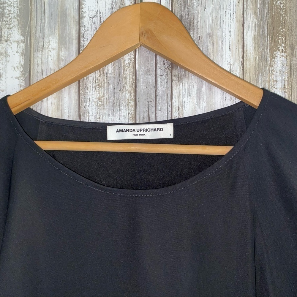 Amanda Uprichard Black Foster Dress - Picture 6 of 7